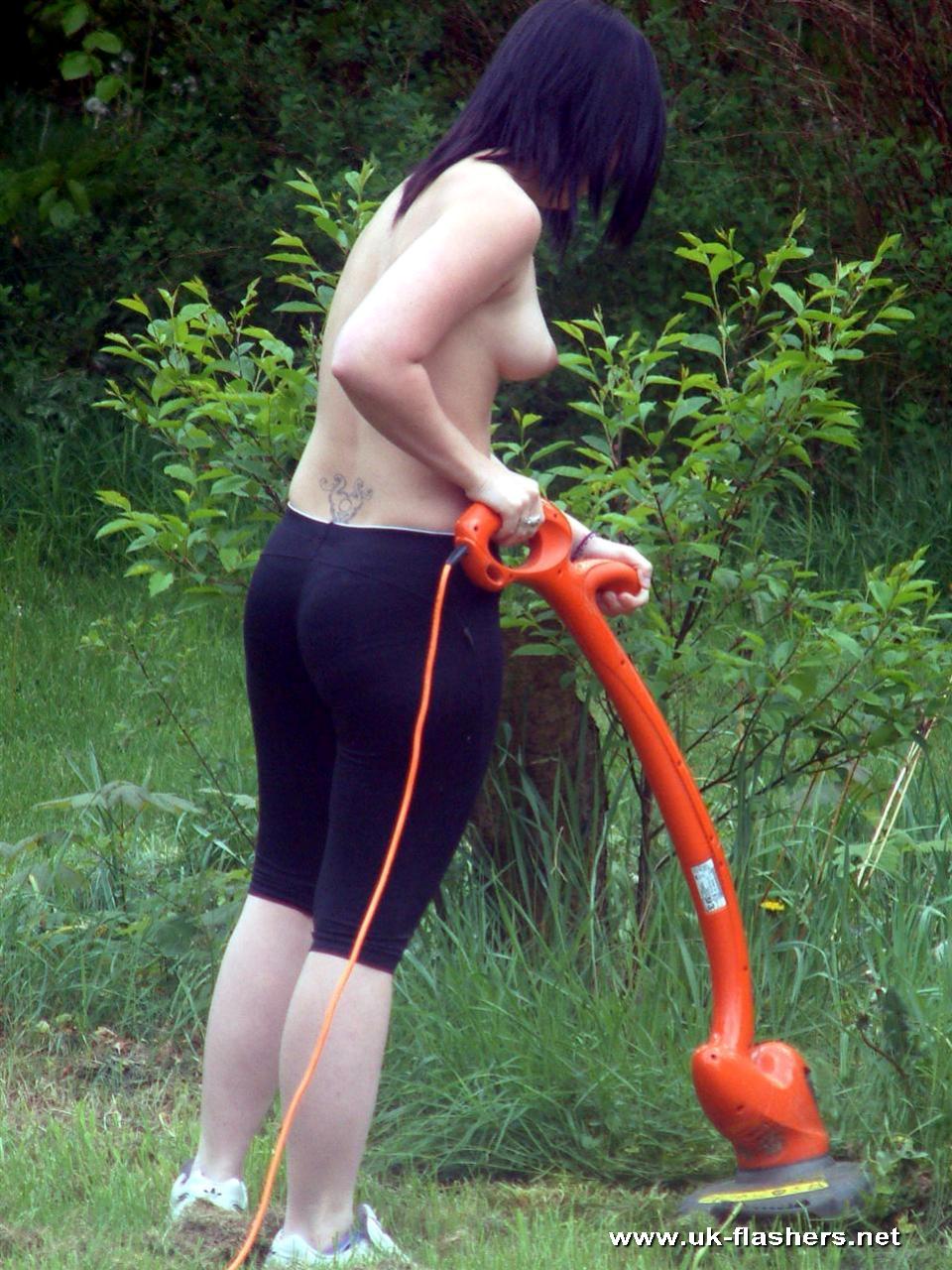 Teens Naked Gardening