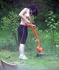 Teens Naked Gardening